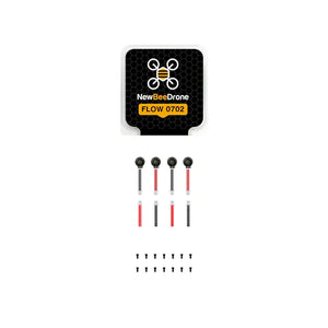 NewBeeDrone Flow 0702 Dual Ball Bearing Whoop motor 27000kv (Pack of 4) - Makerfire