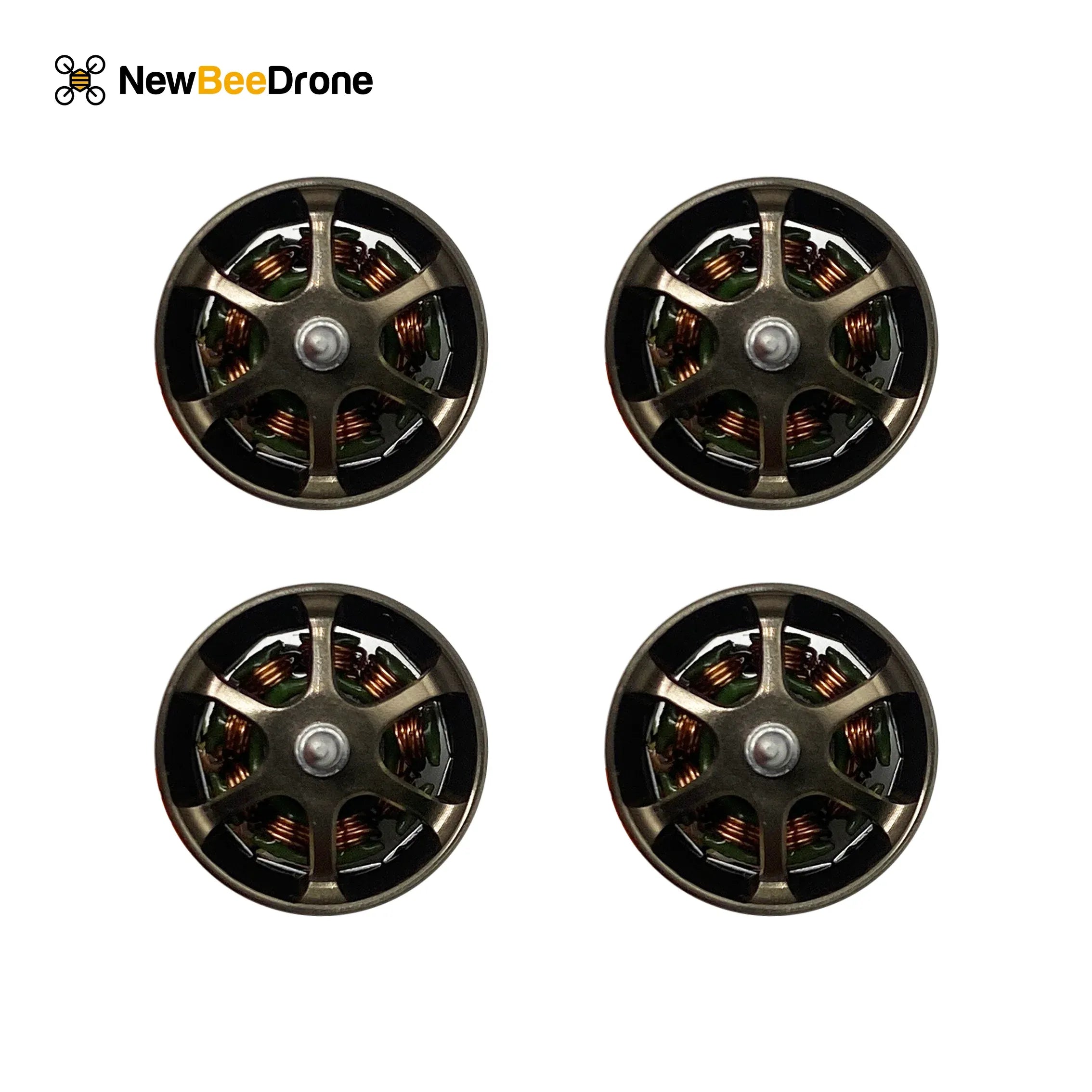 NewBeeDrone Flow 0802 Dual Ball Bearing Whoop motor 27000kv (Pack of 4) - Makerfire