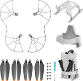 Mini 4 Pro Propeller Guard + Propellers + Extensions Leg Extensions + Προσώπηση + Προσωποποιός Holder Strap για DJI Mini 4 Pro Accessories