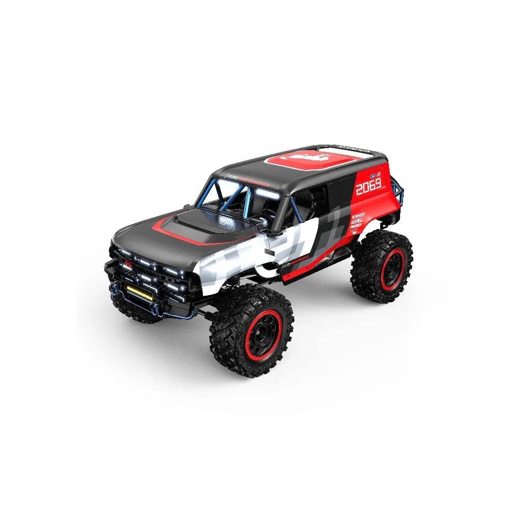 MJX Hyper Go H12P Ford Bronco Baja 1000 Edition gelicentieerde 1/12 off-road 4WD borstelloze RC Rock Crawler