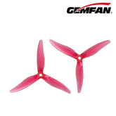Gemfan Hurricane 51366-3 Blades 5inch MCK ReV3 Propeller for 2306 2207 Motor (Pack of 8) - Makerfire