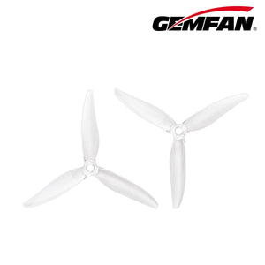 Gemfan Hurricane 51366-3 Blades 5inch MCK ReV3 Propeller for 2306 2207 Motor (Pack of 8) - Makerfire