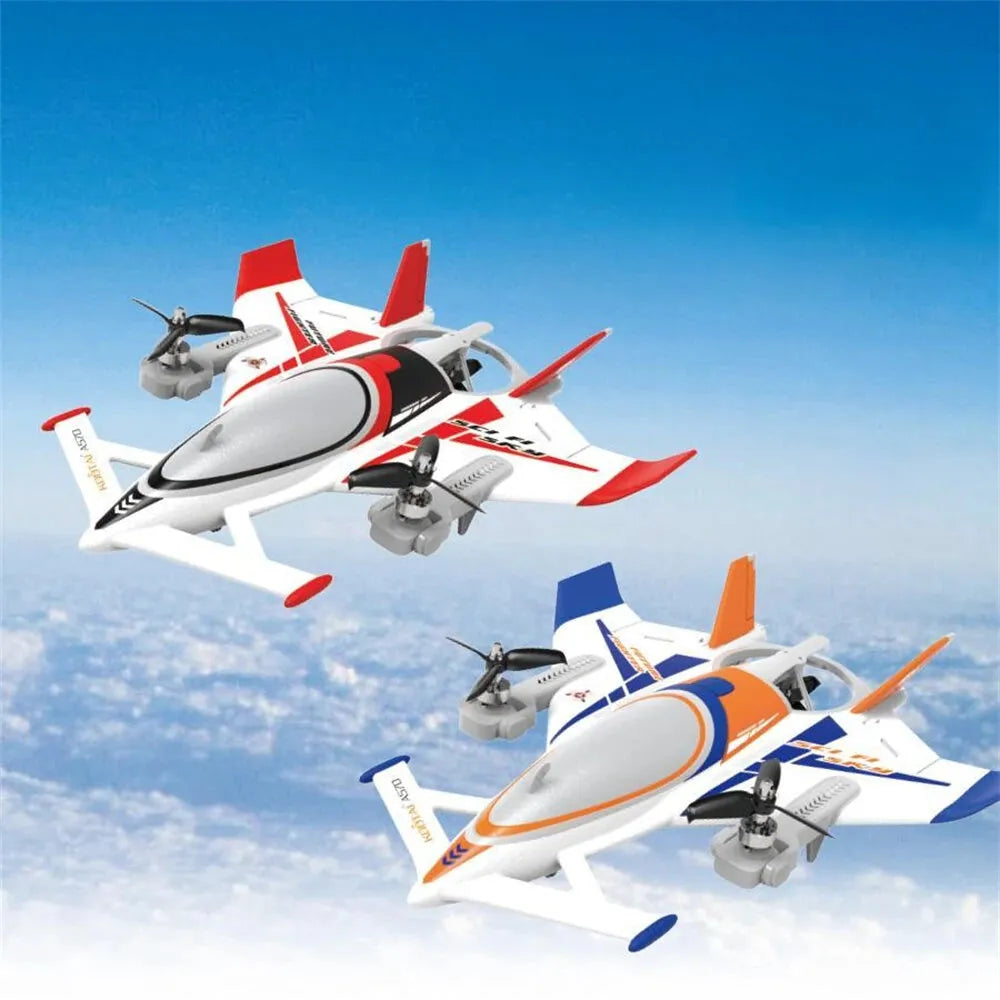 Qidi A570 8-Channel 3-Axis VTOL Foam Aircraft-Versatile Flight & Night Mode