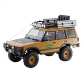 FMS FCX10 1/10 Land Rover Camel Trophy Edition – Officially Licensed 4WD RC Rock Crawler Truck with 2-Speed & LED Lights