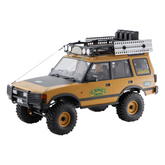 FMS FCX10 1/10 Land Rover Camel Trophy Edition – Officially Licensed 4WD RC Rock Crawler Truck with 2-Speed & LED Lights