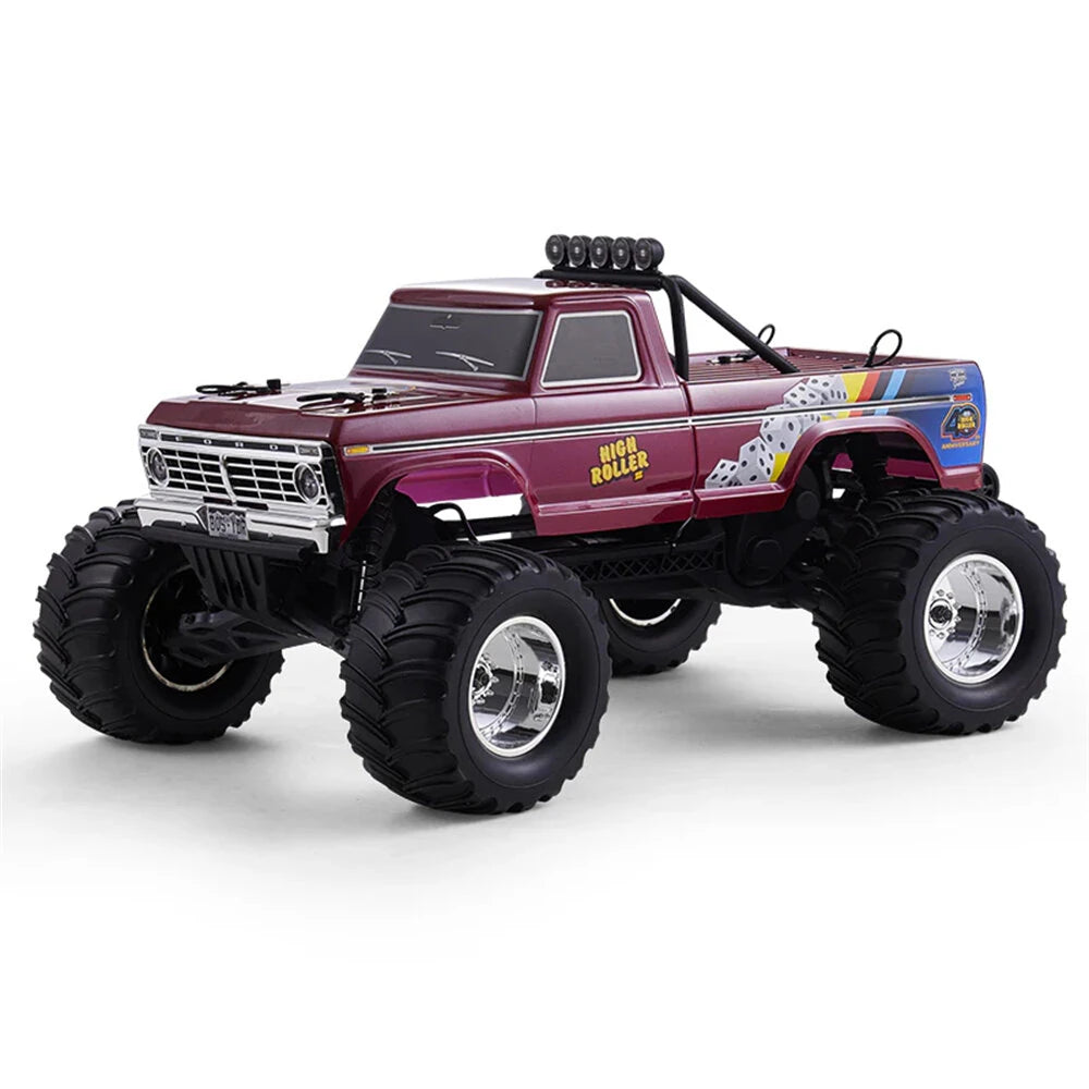 FMS Ford F100 1/10 RTR 2WD RC Monster Truck-30km/h, 550 Brushed Motor, 2.4G Remote