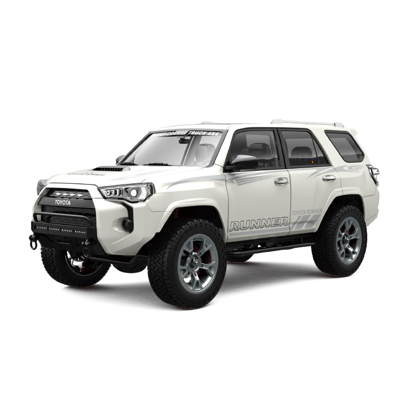 HGRC HG4-209トヨタ4runner 1/18ライセンスアロイRCカー - ハイスペック共同ブランド版