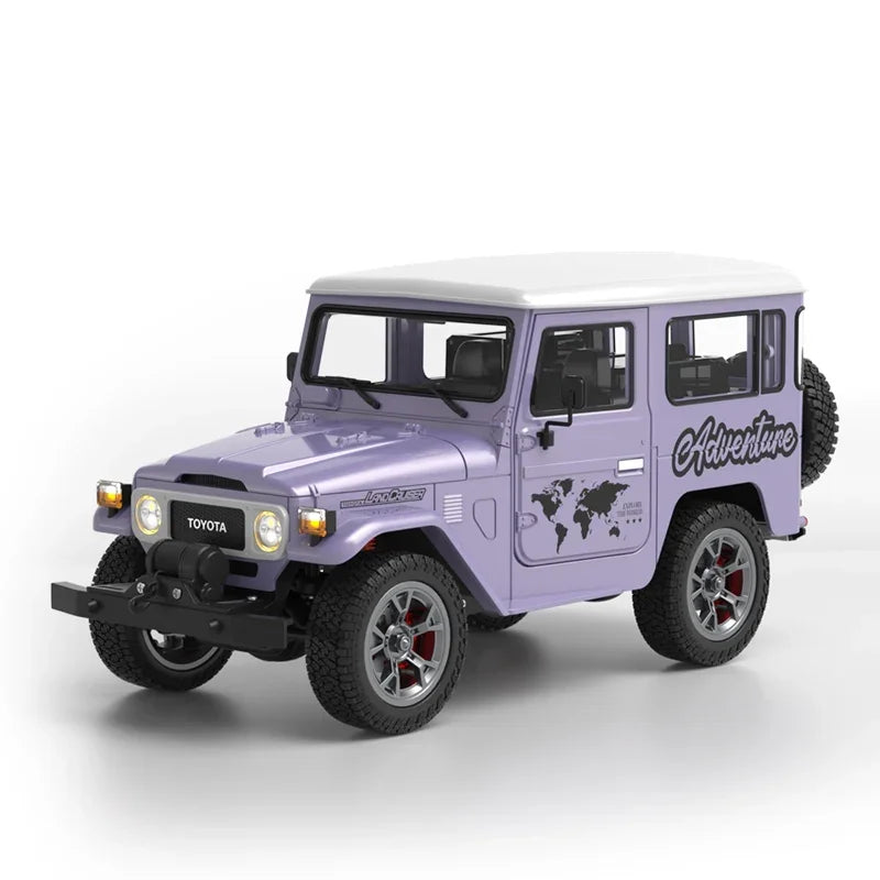 HGRC HG4-211 1/16 Scale Toyota FJ40 4WD RTR Off Road RC Rock Crawler with Lights & Sound Effects