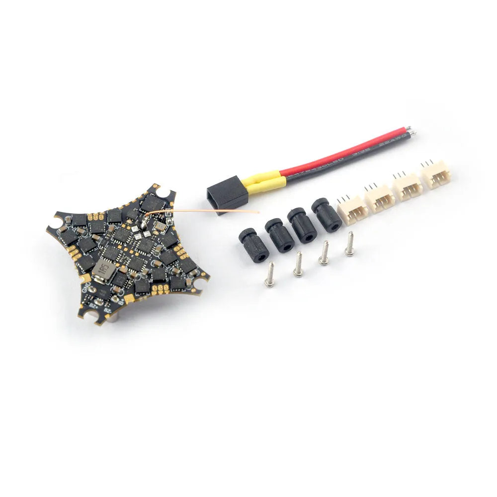 Happymodel SuperX HD ELRS 1-2S AIO Flight Controller Built-in 12A Esc and UART Elrs Receiver for Digital Whoop - Makerfire