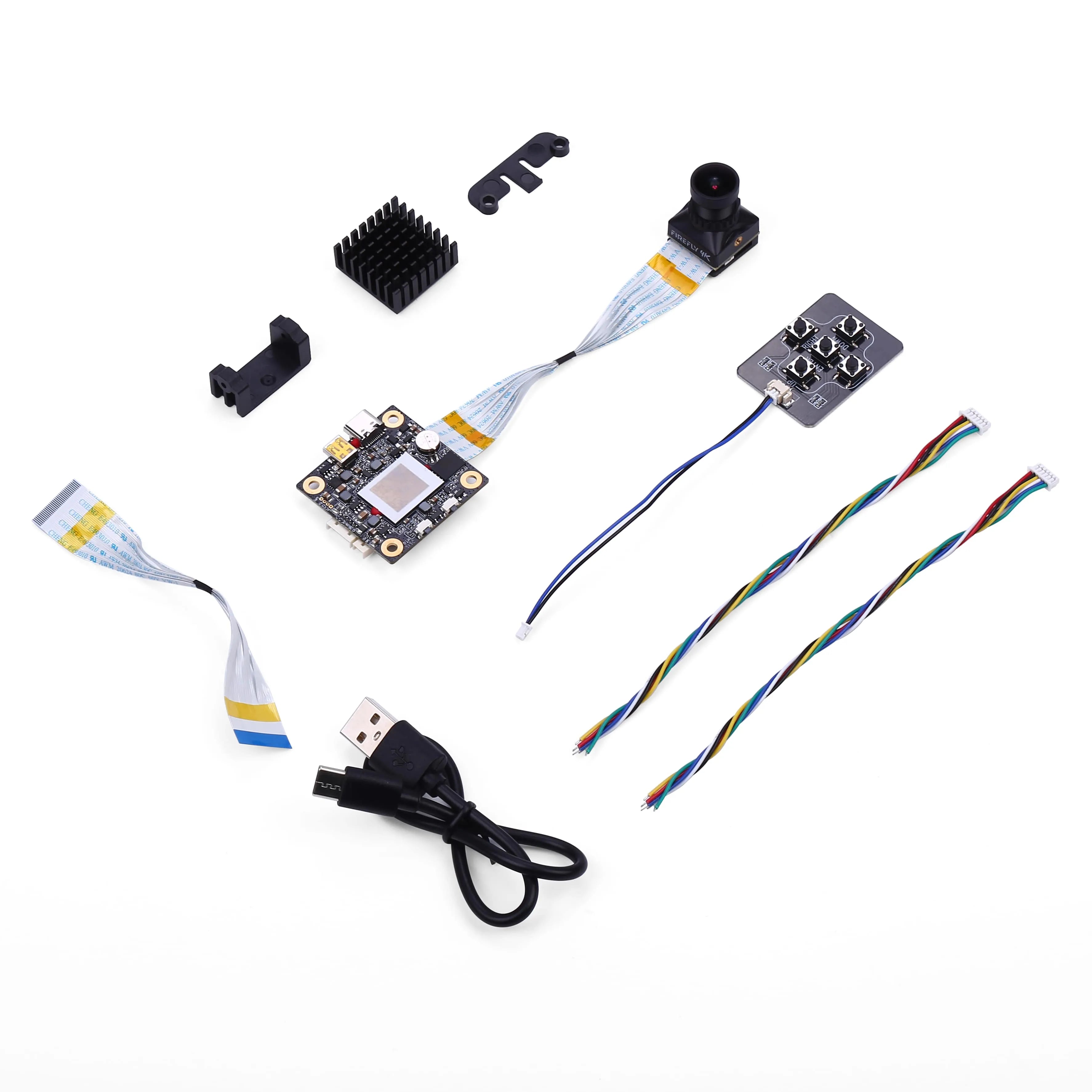 Hawkeye4KSplit V5 Camera USB AV 100FPS 256G EIS/GYROFLOW FOR FPV RACING DRONE