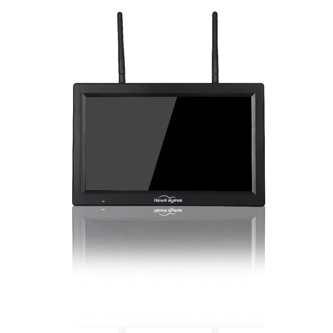 Hawkeye Captain X 10.2 inch 1024×600 5.8G Receiver 1000 lux FPV Monitor 3S-6S for RC FPV Racing - Makerfire