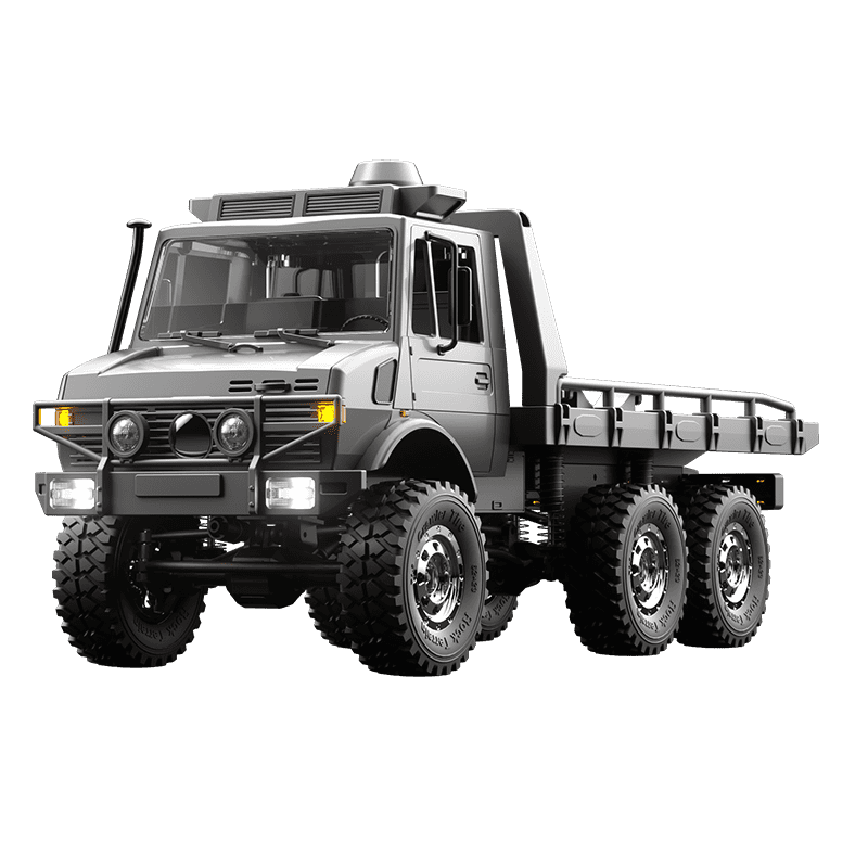 JJRC C8823 1/18 Unimog-Style 6WD RC Car, 15 km/h Off-Road Rescue & Cargo Transport Truck
