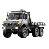 JJRC C8823 1/18 Unimog 6WD RC Car - Off-Road Rescue & Cargo Transport Truck