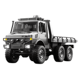 JJRC C8823 1/18 Unimog-Style 6WD RC Car, 15 km/h Off-Road Rescue & Cargo Transport Truck