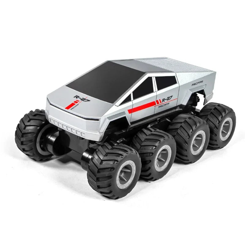 JJRC Q218-YW 1/18 Scale 8-Wheel 8WD Amphibious All-Terrain, All-Weather RC Cyber Pickup