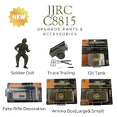 JJRC C8815 RC Car RTR Willys Military Jeep RC Truck - Upgradabe Parts & Accessories