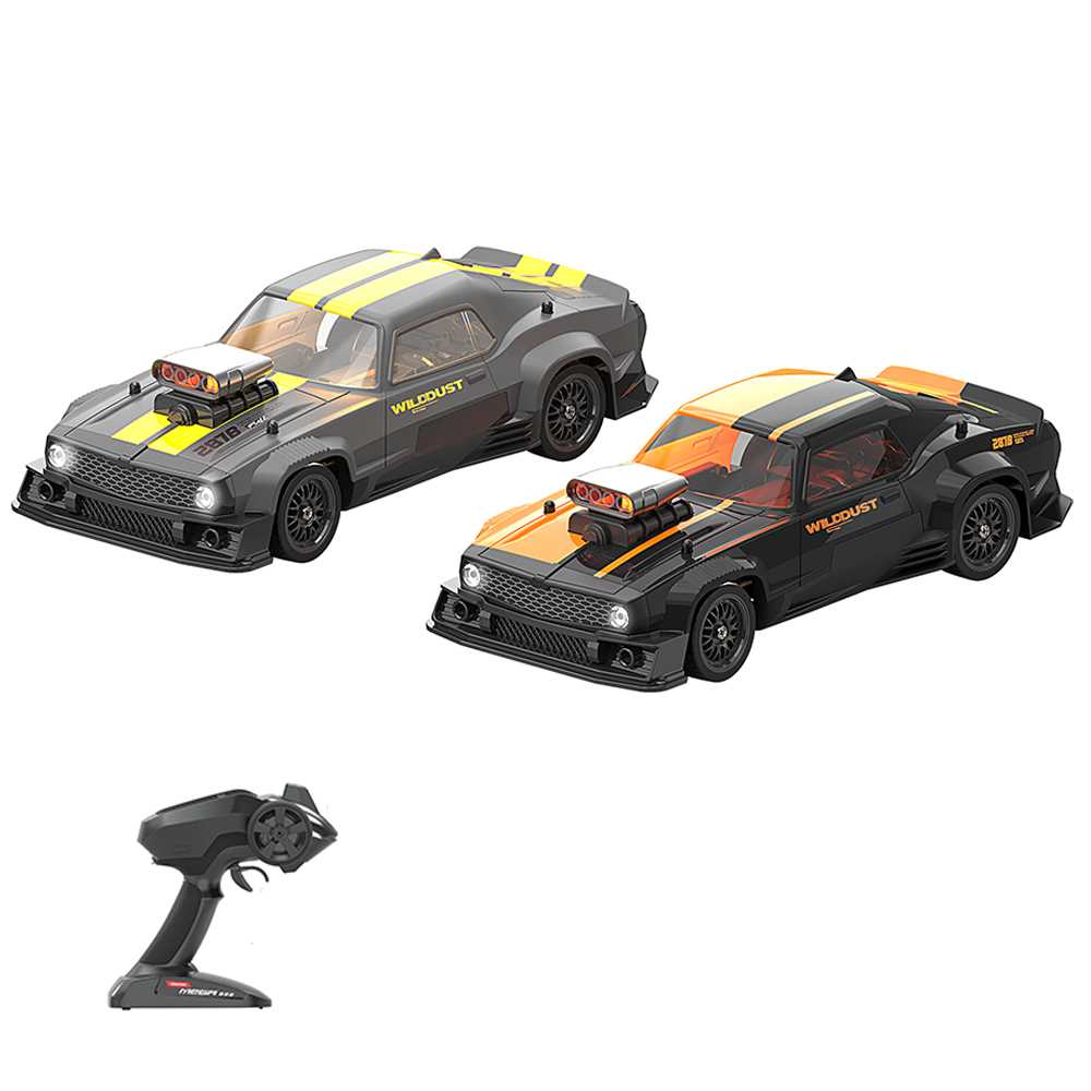 KAMTOM DC163A 1/16 4WD Drift RC Car, 50km/h, ESP Gyro, LED Lights
