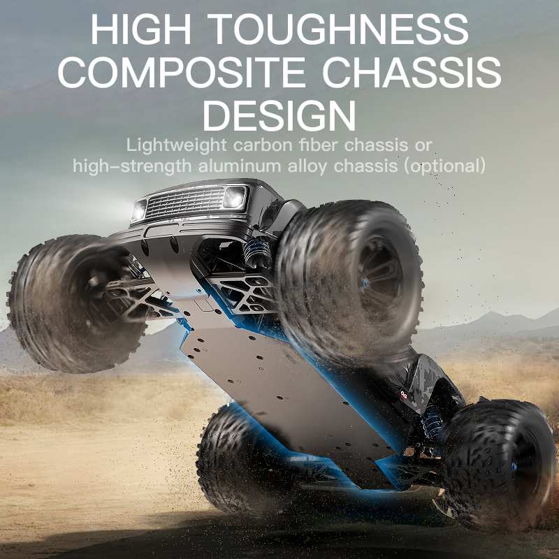 KFPLAN KF16 RTR 1/12 4WD Brushless RC Off-Road Truck – 60km/h, Metal Chassis, Oil-Filled Shocks, LED Lights