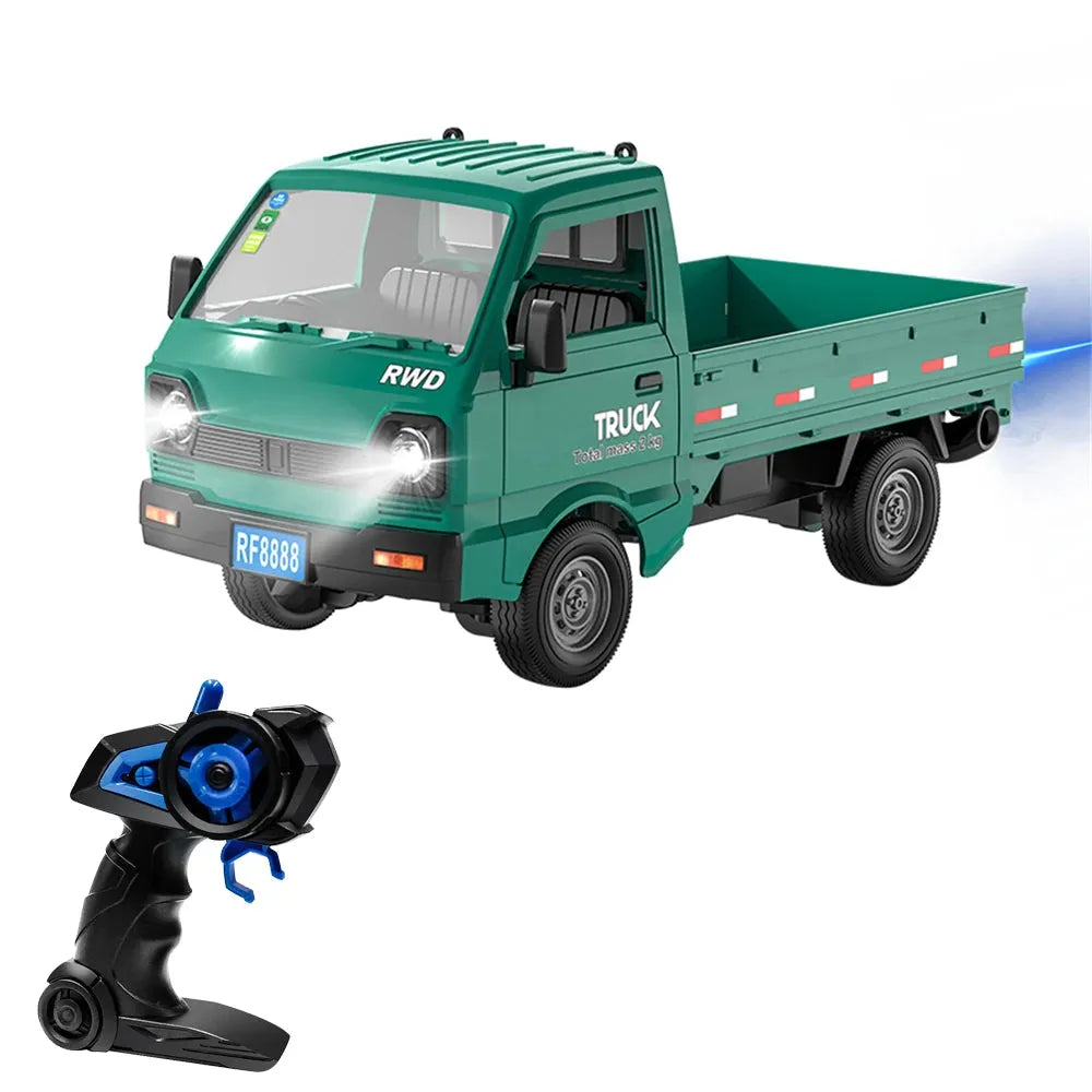 KFPLAN KF21 1/16 2.4G 2WD RC Van with LED & Spray – RTR Toy for Kids