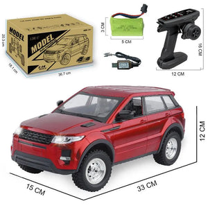 LDRC 1299 RTR 1/14 2.4G 4WD RC Car Off-Road Climbing Truck LED Light Full Proportional Vehicles - Makerfire