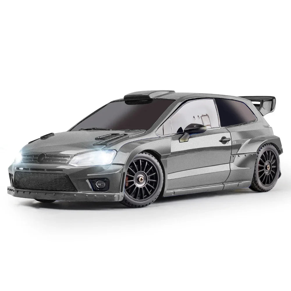 LDRC 2801 PRO POLO R Model 1/28 Schaal 4WD Drift RC Auto met Gyro & LED-licht