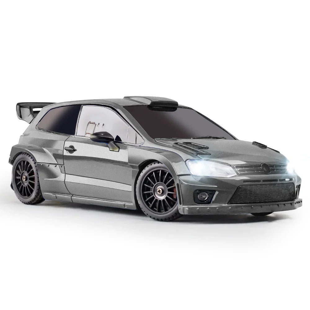 LDRC 2801 PRO POLO R Model 1/28 Schaal 4WD Drift RC Auto met Gyro & LED-licht