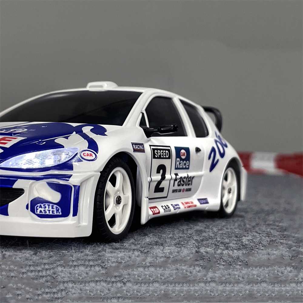 LDRC 2802 PRO RTR 1/28 2.4G RWD Drift RC Car - Gyro, LED Lights, Mini On-Road, Full Proportional, One Battery