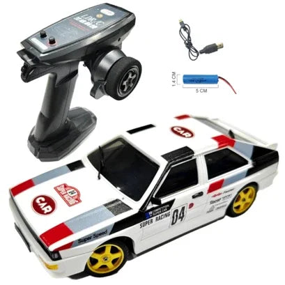 LDRC 2804 PRO 1/28 Scale Full Proportional RTR 10 km/h RWD Drift RC Car with LED, Gyro