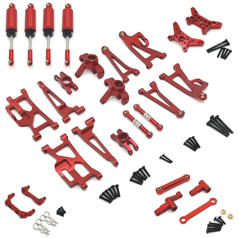 MJX 1/14 14209/14210 Kit de actualización de metal para automóvil RC - Juego de piezas duraderas