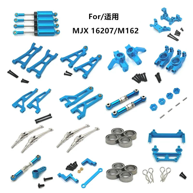 MJX 1/16 16207/M162 RC Car Metal Metal Upgrade Teile Kit