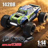 MJX Hyper Go 14208 1/14 Brushless RC Car – 41km/h High Speed 4WD Off-Road Bigfoot Truck RTR