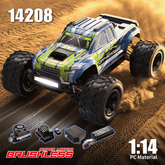 MJX Hyper Go 14208 1/14 Brushless RC Car – 41km/h High Speed 4WD Off-Road Bigfoot Truck RTR
