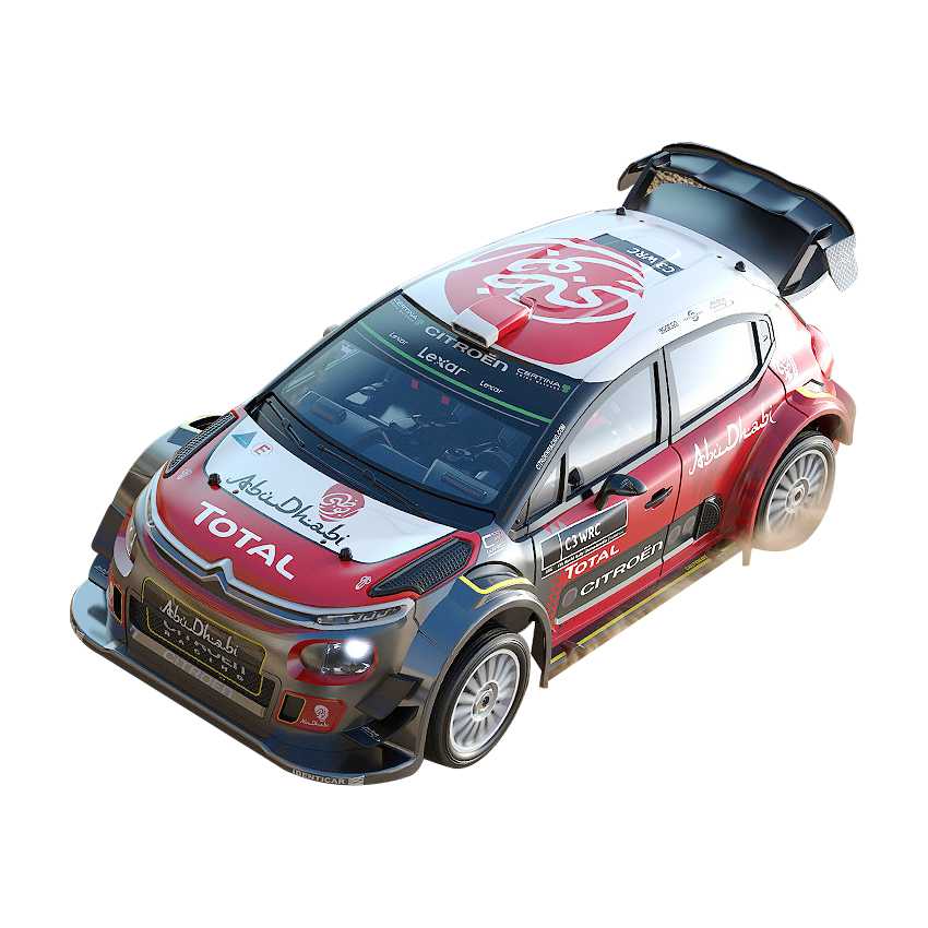MJX Hyper Go 7303 WRC C3 Licensed 1/7 Scale 60 KM/H Brushless 4WD RC Rally Car (Final Stable Version)