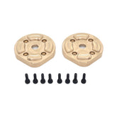 MJX Hyper Go H12Y/H12Y+ Upgrade Kit Brass front & rear axle weights gear cover