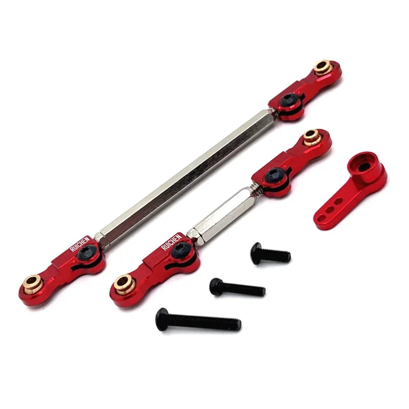 Mjx hyper go h12y/h12y+ kit de atualização do kit dianteiro dianteiro haste de direção haste de direção do braço de engrenagem de direção