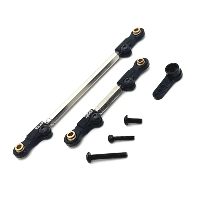 Mjx hyper go h12y/h12y+ kit de atualização do kit dianteiro dianteiro haste de direção haste de direção do braço de engrenagem de direção