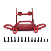 MJX Hyper Go H12Y / H12Y+ CNC Aluminum Front Bumper – Heavy-Duty Upgrade Kit (Red, Black, Silver)