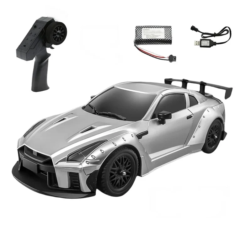 MNRC MN268 Schaal 1:16 Dual Tyre 2-Speed Gyroscoop Controle Drift RC Auto met LED-verlichting