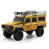 MNRC M111C 1/18 4WD RC Rock Crawler - Camión todoterreno RTR de 2,4 GHz con ejes de portal & Luces LED