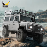 MNRC M111C 1/18 4WD RC Rock Crawler – Caminhão off-road RTR de 2,4 GHz com eixos de portal & Luzes LED