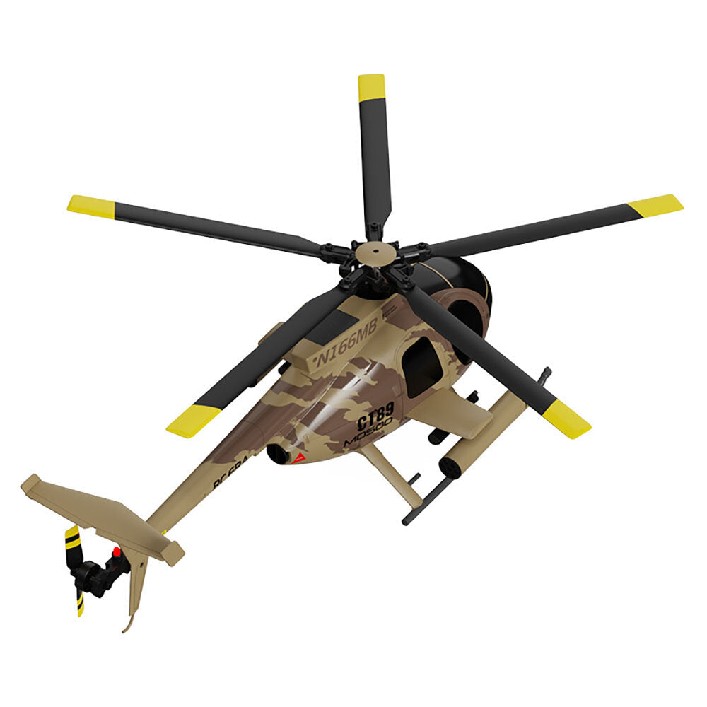 RC ERA C189 MD500 2.4G 4CH 1:28 UAV Altitude Hold Single Blade Flybarless RC Helicopter RTF - Makerfire