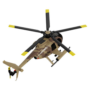 RC ERA C189 MD500 2.4G 4CH 1:28 UAV Altitude Hold Single Blade Flybarless RC Helicopter RTF - Makerfire