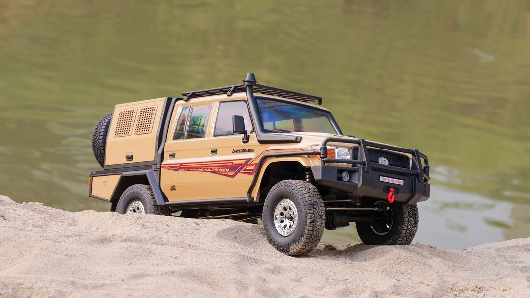 RGT EX86160 1/10 Scale LC79 Commander RTR RC Rock Crawler with Hobbywing Waterproof ESC