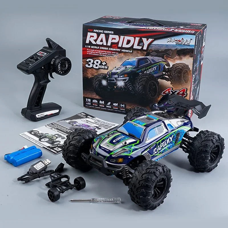 SCY 16101 1/16 Scale 4WD 38km/h 2.4 GHz Full Proportional Off-Road RTR RC Big Foot Truck