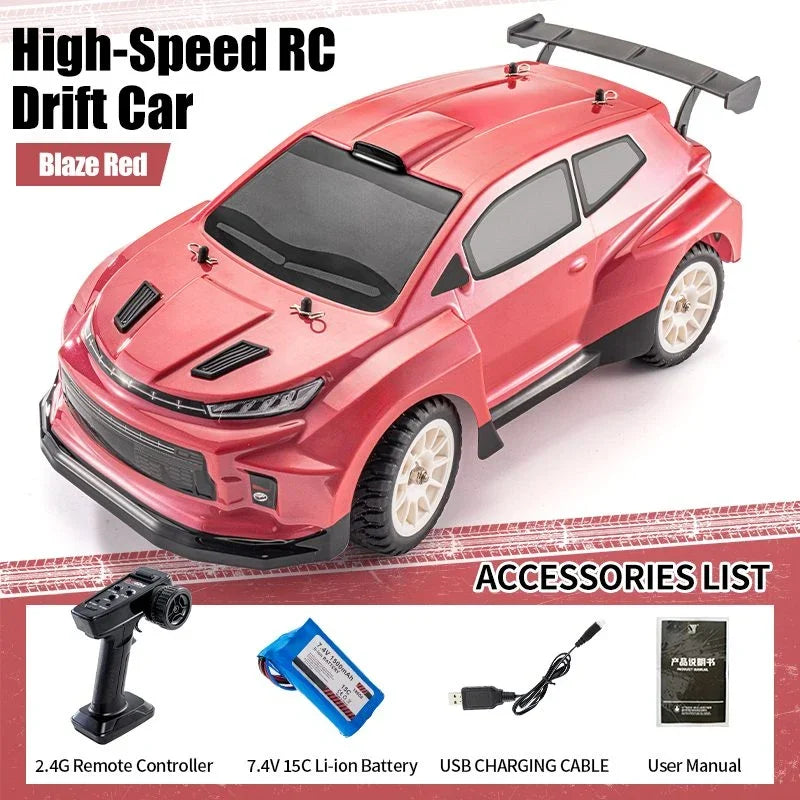 SY 1204 1/12 Full Scale 2.4G 4WD Hobby Grade 30 km/h Drift Rally RC Car with Gyroscope & LED Lights