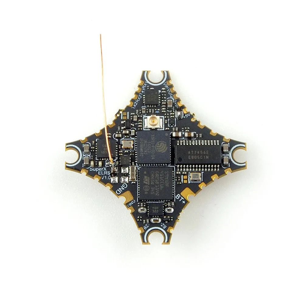 Happymodel SuperX ELRS AIO 5-IN-1 Flight controller for Mobula6 2024 - Makerfire
