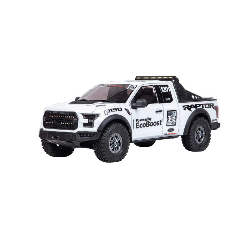 Traction Hobby 1/8 Ford Raptor F150 - Licensed Robust 2WD/4WD Off-Road RC Truck Crawler (Battery & Charger Not Included)