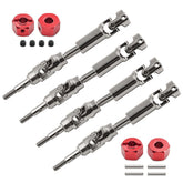Traxxas Mini Maxx Steel CVD Drive Shafts with Coupler W245 (Front & Rear)
