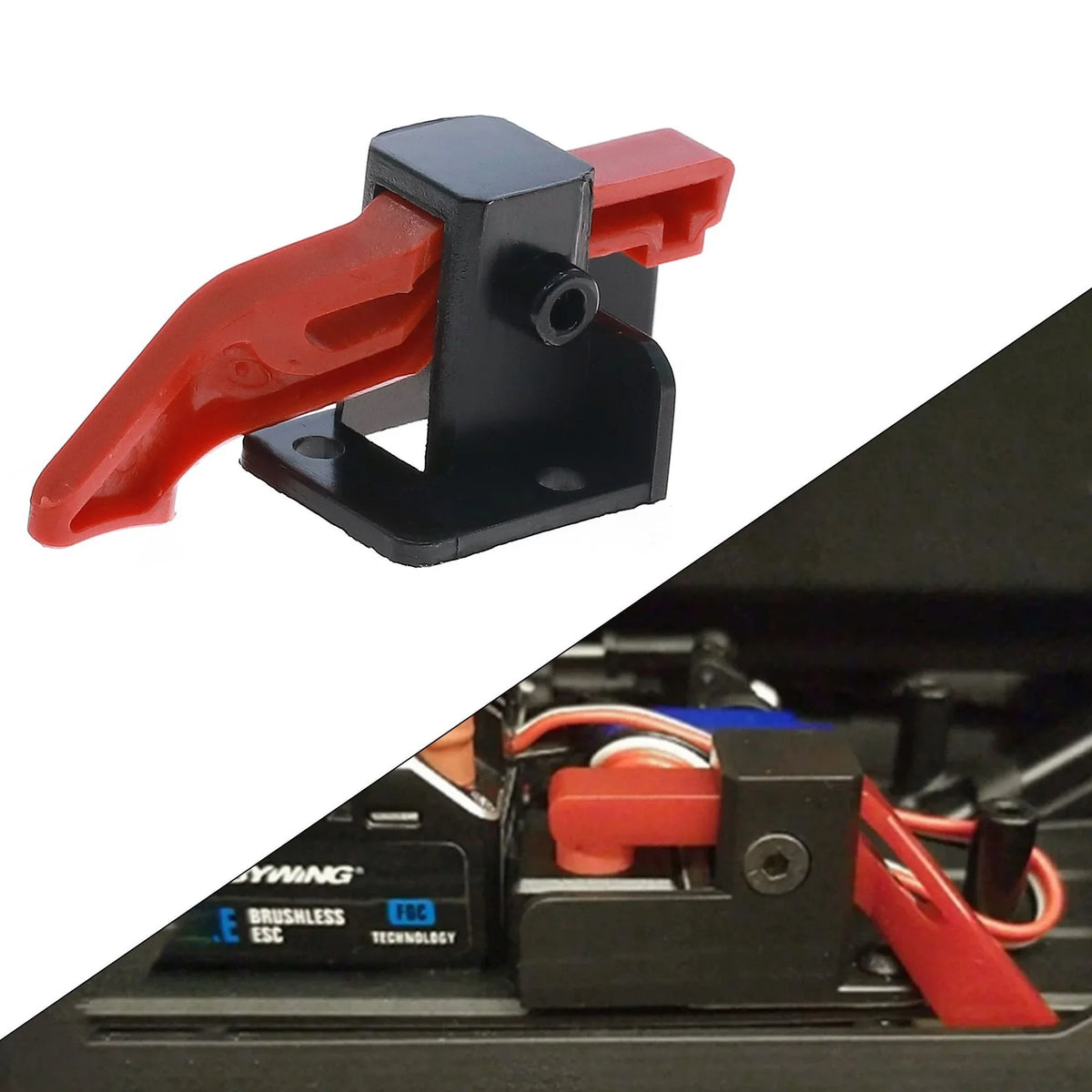 TRAXXAS TRX4 ESC STUST STUND - Nessuna rimozione di shell, si adatta a Land Rover/Ford (3 PC)