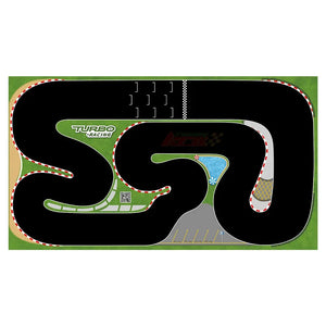 Turbo Racing Portable Rubber Mat 160x90cm 1:76 RC Mini Car Track Race for Table Racing - Makerfire